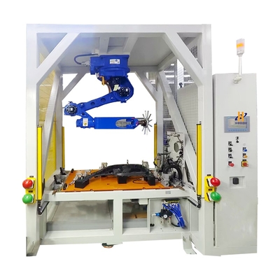 クリップ供給 精密シングル6軸ロボット クリップ挿入システム 自動車ドアパネル組立用