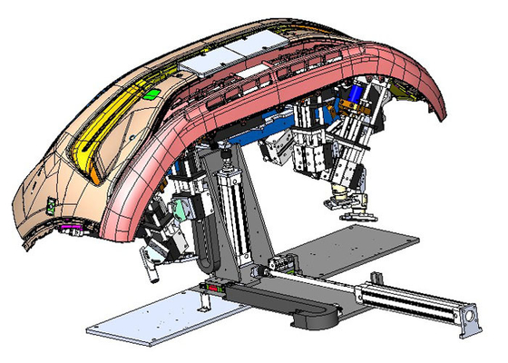 3T車のバンパーのための油圧穿孔器出版物機械50HZ溶接工装置