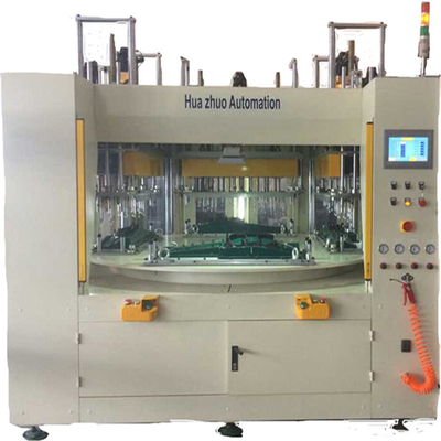 回転盤の熱い版の溶接機のServo 1200mmの小さく熱いリベット留め