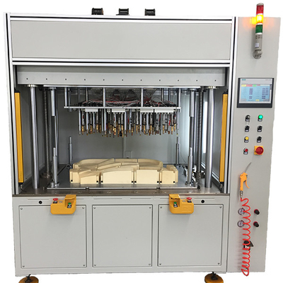 4000W車のトリムの熱い溶解の溶接機3T PLCの車のドアの溶接機