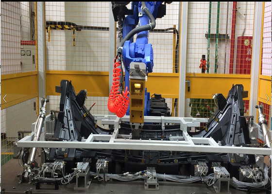 6mm/S車のグリルのためのロボティック溶接システムPLC自動アルミニウム