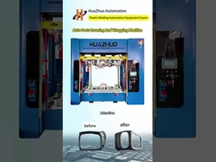 自動車内部の部品をカバーし,包装する自動機械