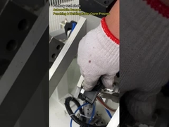 自動自動車バンパーパンシング&超音波溶接レーダーカバーマシン