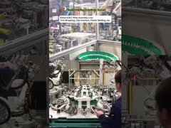 華卓集団自動車ABCピラー部品組立ライン（カバー、超音波溶接、クリップ挿入を含む）