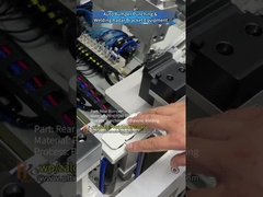 PP 後部バンパーのレーダーカバーの現場パンシング&溶接