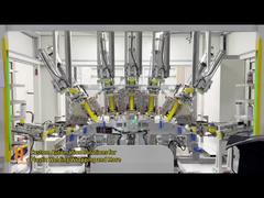 自動車バンパーレーダーブラケット超音波パンチ溶接統合システム